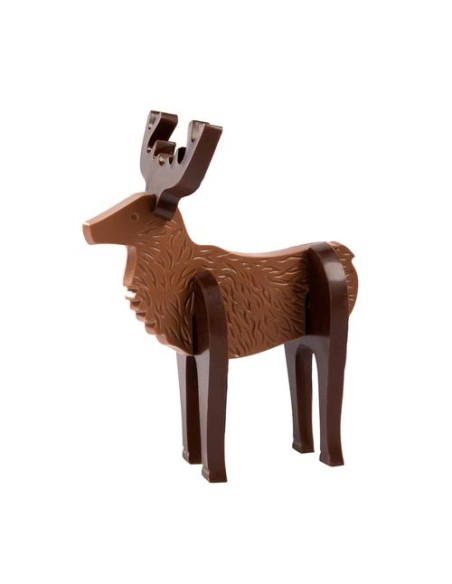 CAJA ROMPECABEZAS DE RENO DE chocolate