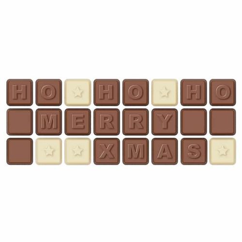 CHOCO TEXT 3 LINEAS EN SOBRE SEPARATE...