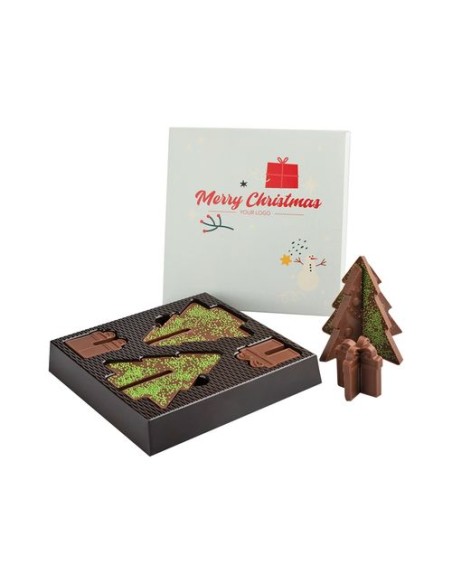 ARBOL DE NAVIDAD CHOCO PUZZLE 3D
