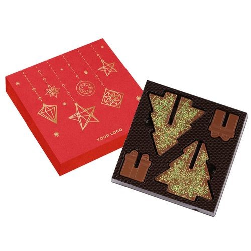 ARBOL DE NAVIDAD CHOCO PUZZLE 3D