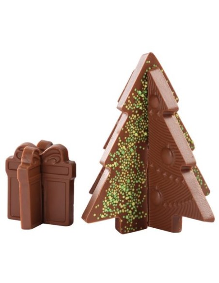 ARBOL DE NAVIDAD CHOCO PUZZLE 3D