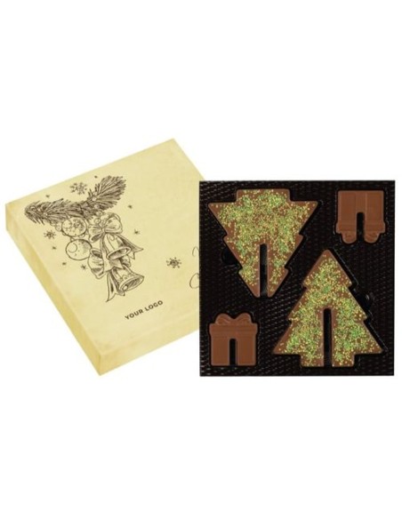 ARBOL DE NAVIDAD CHOCO PUZZLE 3D