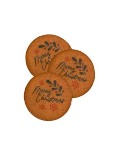 GALLETAS PROMOCIONALES lata MÉTALLIQUE con LOGO COOKIE 2