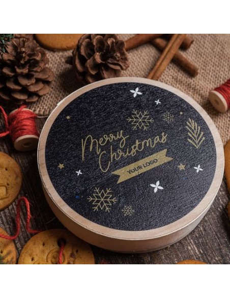 GALLETAS PROMOCIONALES BOLAS DE NAVIDAD
