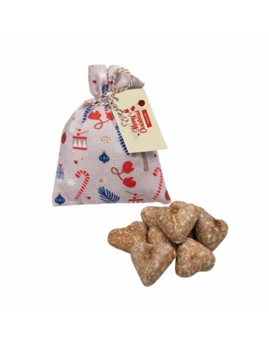 PAN DE JENGIBRE CON EL LOGOTIPO DE SANTA...