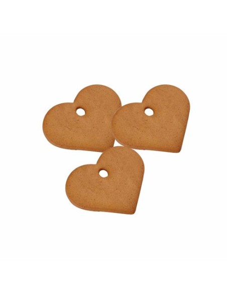 GALLETAS PROMOCIONALES CORAZONES ESPECIADOS PARA EL ÁRBOL