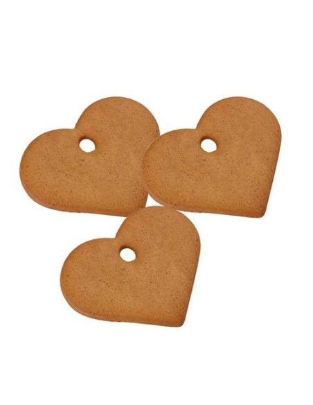 GALLETAS PROMOCIONALES CORAZONES ESPECIADOS PARA EL ÁRBOL