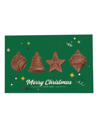 CAJA DE BOLAS DE chocolate CON TARJETA DE...