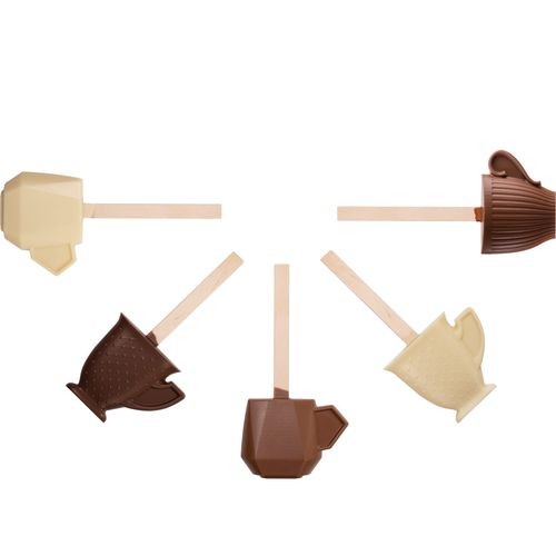 Una taza de chocolate caliente