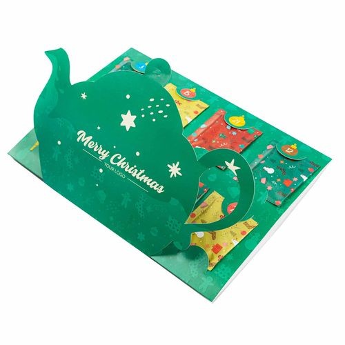 Calendario de adviento con té