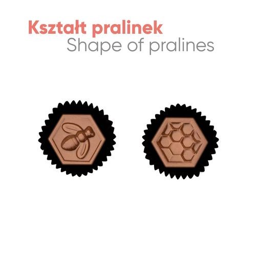 chocolates praliné HONEYBEE 4 piezas