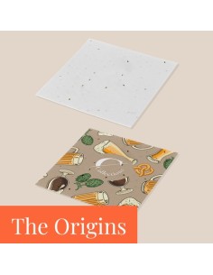 POSAVASOS GERMINA 200GR 1 CARA 100 FSC