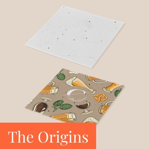 POSAVASOS GERMINA 140GR 2 CARAS 100 FSC