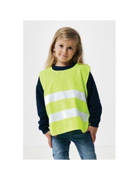 Chaleco de seguridad de PET reciclado GRS 36 años