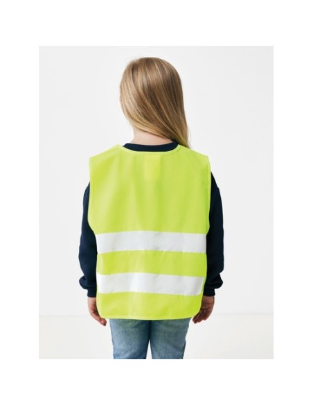 Chaleco de seguridad de PET reciclado GRS 36 años