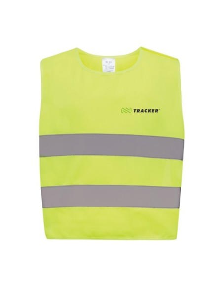 Chaleco de seguridad de PET reciclado GRS 36 años