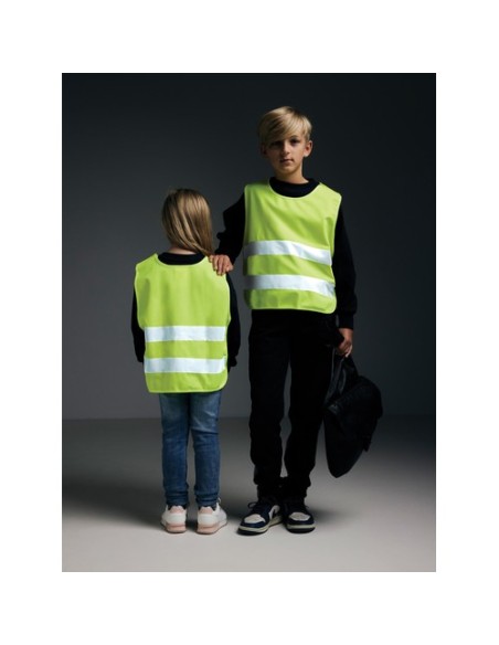 Chaleco de seguridad de PET reciclado GRS 36 años