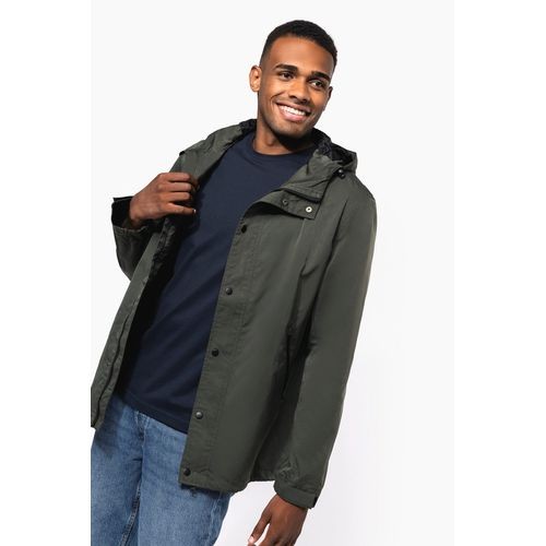 Chaqueta ecorresponsable con capucha...