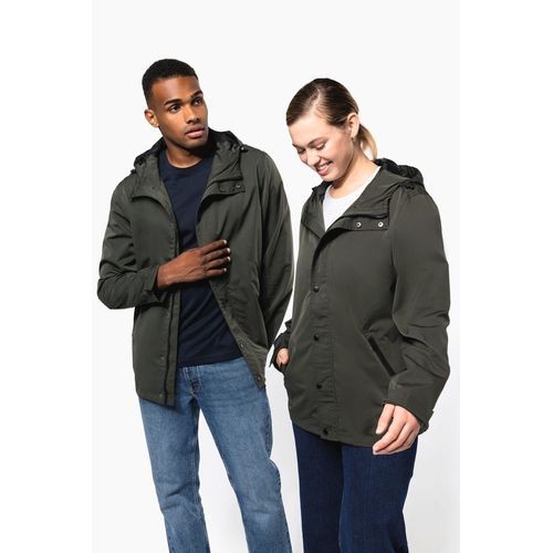 Chaqueta ecorresponsable con capucha...