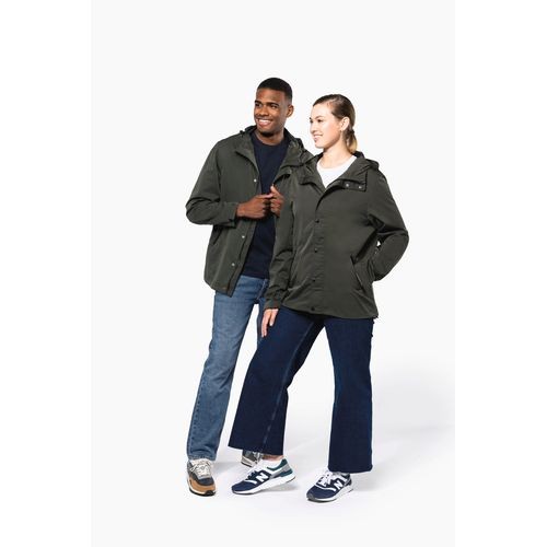 Chaqueta ecorresponsable con capucha...