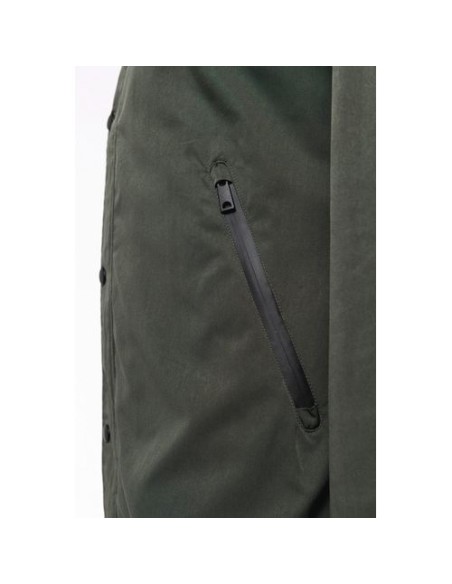 Chaqueta ecorresponsable con capucha unisex