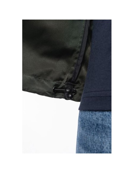 Chaqueta ecorresponsable con capucha unisex