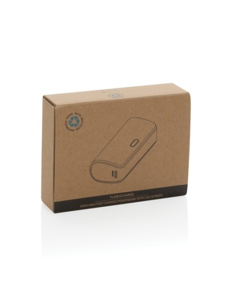 Powerbank FlashCharge RCS rplastic 5000 mAh carga rápida