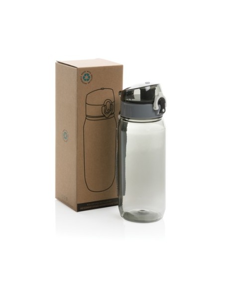 Botella de agua Yide antigoteo de PET reciclado RCS 600ML