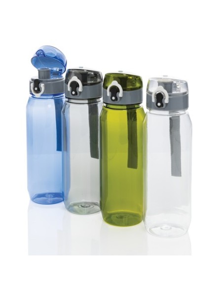 Botella de agua Yide antigoteo PET reciclado RCS 800 ml