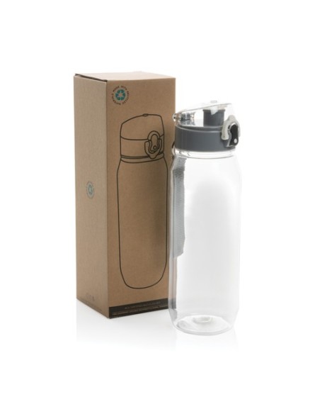 Botella de agua Yide antigoteo PET reciclado RCS 800 ml