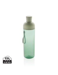 Botella de agua antigoteo PET reciclado Impact RCS 600 ml