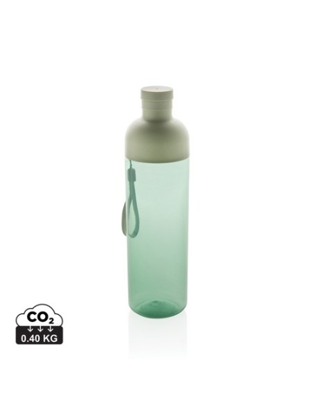 Botella de agua antigoteo PET reciclado Impact RCS 600 ml