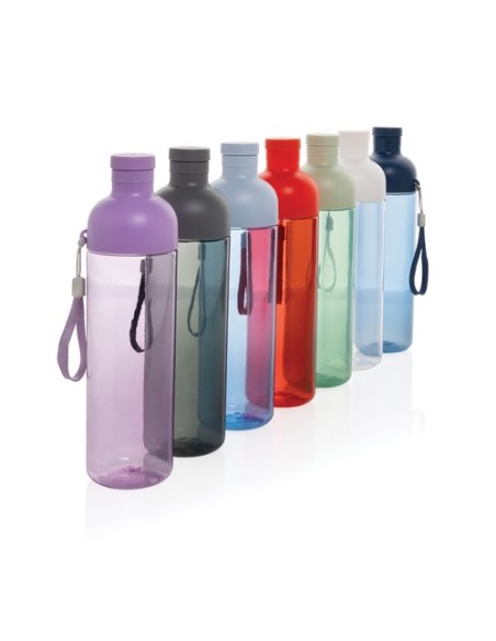 Botella de agua antigoteo PET reciclado Impact RCS 600 ml