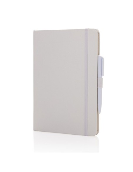 Libreta clásica Sam A5 de piel regenerada certificación RCS