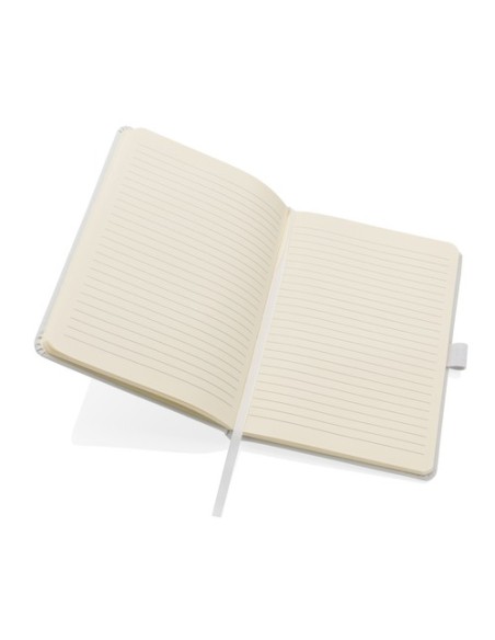 Libreta clásica Sam A5 de piel regenerada certificación RCS