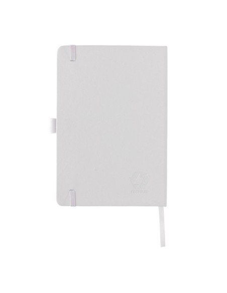 Libreta clásica Sam A5 de piel regenerada certificación RCS