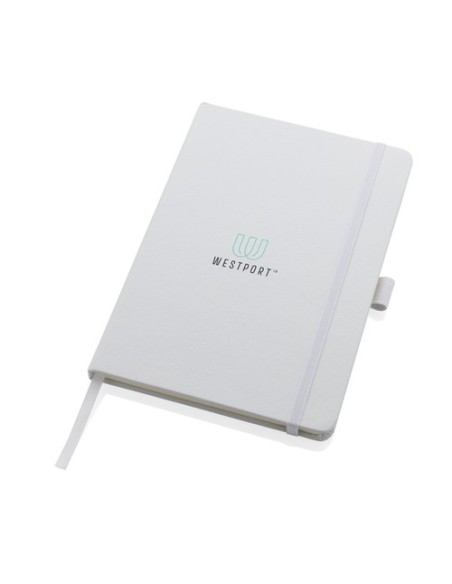 Libreta clásica Sam A5 de piel regenerada certificación RCS