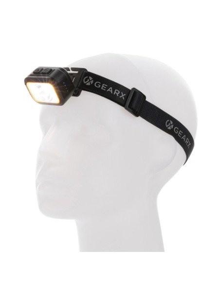 Linterna frontal Gear X RCS rPlastic de alta resistencia