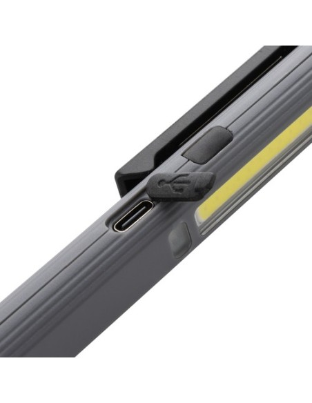 Lápiz óptico recargable USB de plástico reciclado Gear X RCS