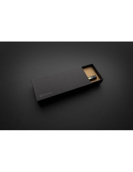 Lápiz óptico recargable USB de plástico reciclado Gear X RCS