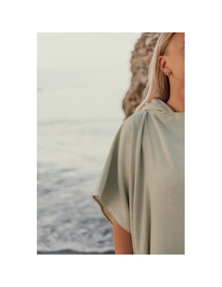 Poncho de playa de felpa VINGA Tolo hamam