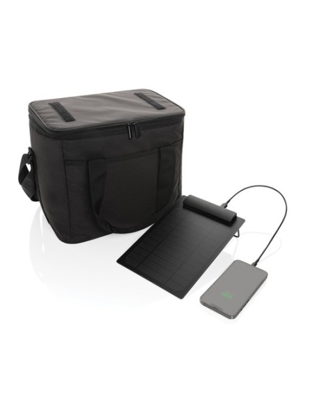 Nevera de lujo Pedro AWARE RPET con panel solar de 5W