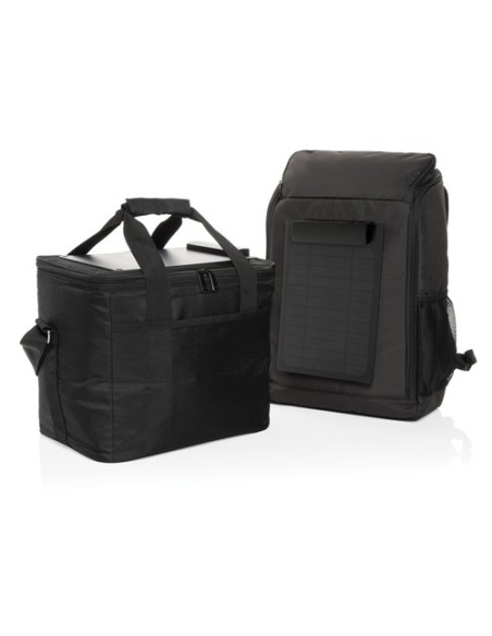 Nevera de lujo Pedro AWARE RPET con panel solar de 5W