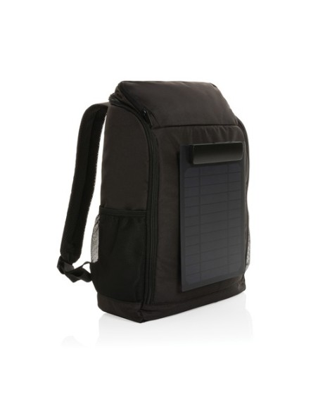 Mochila de lujo Pedro AWARE RPET con panel solar de 5W
