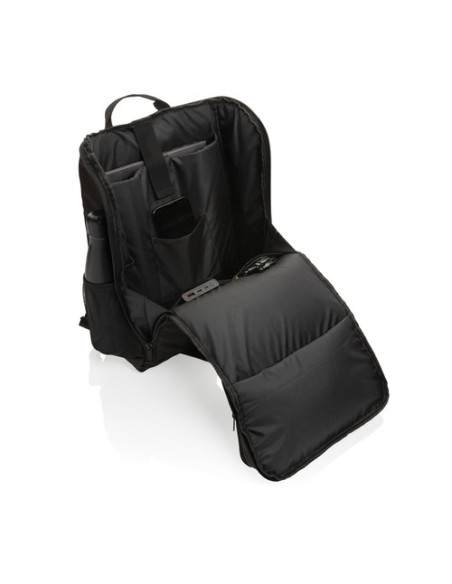 Mochila de lujo Pedro AWARE RPET con panel solar de 5W