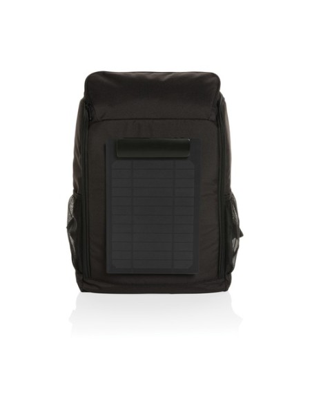 Mochila de lujo Pedro AWARE RPET con panel solar de 5W
