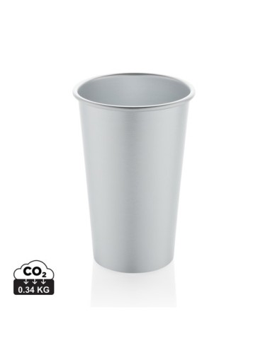 Vaso ligero Alo RCS aluminio reciclado 450 ml
