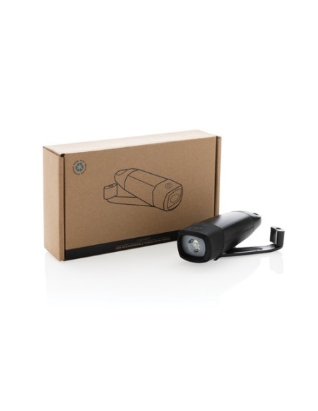 Linterna Lightwave RCS de plástico recargable por USB