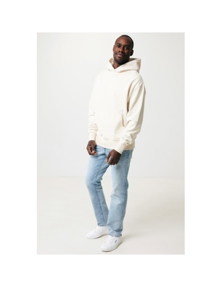 Sudadera con capucha ligera de algodón reciclado Iqoniq Rila