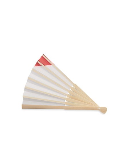FUNFAN Abanico bambú diseño bandera